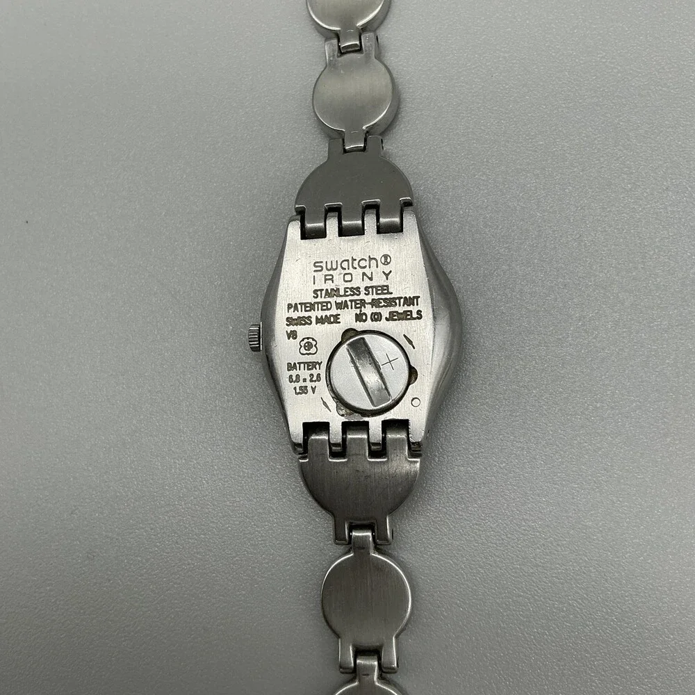 Swatch Irony Deep Stones Womens Watch 24mm Gemmed Swiss New Battery 6.5